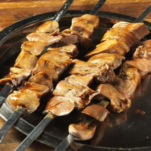 Gegrillte Champignons